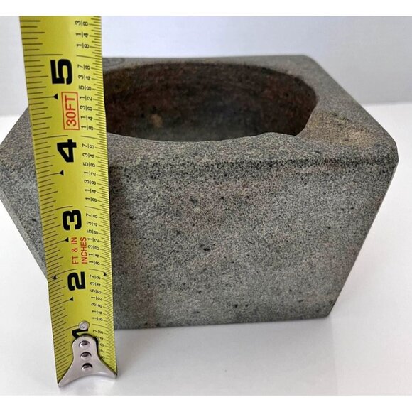 Iconic Palm Restaurant Stone Mortar. Missing Pestle - Picture 1 of 6
